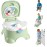Fisher-Price Toddler Toilet 3-in-1 Puppy Perfection Potty Training Seat and Step Stool with Removable Ring