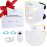 Nourished Bodynskin LED Light Therapy Face & Neck Mask - Facial Skin Care Device - 7 Colors Red & Blue - Rejuvenation, Anti-aging Product for Wrinkles