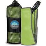 Youphoria Microfiber Travel Towel Fast Drying Lightweight - Quick Dry Towel for Camping, Beach, Backpacking, Hiking, & Sport
