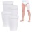 Catheter Leg Bag Holder 4 Count Fabric Catheter Sleeves Urine Leg Bag Holder - Urinary Drainage Bag Stay in Place Urine Bags for Legs Foley Catheter Bag Holder Strap for Men or Women (XL-4pack)