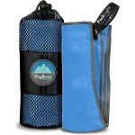 Youphoria Microfiber Travel Towel Fast Drying Lightweight - Quick Dry Towel for Camping, Beach, Backpacking, Hiking, & Sport