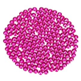 Novani Rhinestones 3000Pcs Flatback Crystal Round Loose Gemstones Glass Rhinestones for Crafts Makeup Nail Art Clothes Shoes DIY Decorations(SS8, 2.3-2.5mm,Peach)