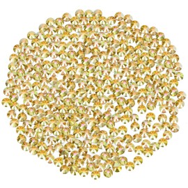 Novani Rhinestones 1440Pcs Flatback Crystal Round Loose Gemstones Glass Rhinestones for Crafts Makeup Nail Art Clothes Shoes DIY Decorations(SS20, 4.6-4.8mm,MetalSunlight)