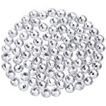 Novani Rhinestones 3000Pcs Flatback Crystal Round Loose Gemstones Glass Rhinestones for Crafts Makeup Nail Art Clothes Shoes DIY Decorations(SS6, 1.9-2.0mm,Crystal Clear)