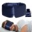 iCooBreeze 100% Natural Silk Eye Mask for Women Men, Soft Pressureless Cooling Blackout Eye Covers for Sleeping, Large Size Sleep Mask fits All Heads Adjustable, 1PC, Navy Blue