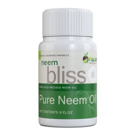 Neem Bliss (8 Fl Oz) - Pure Neem Oil Concentrate - 100% Cold Pressed Neem Oil - All-Natural Neem Oil Concentrate - Pure Neem Oil Extract - Unrefined Neem Oil for Hair - Neem Seed Oil Concentrate