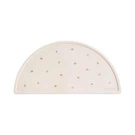 mushie Silicone Placemat for Kids | BPA-Free Non-Slip Design (Crowns)