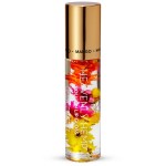 Blossom Roll on Lip Gloss, Scented Clear High Shine Moisturizing Lip Oil, Non Sticky, Infused with Real Flowers, Made in USA, 0.2oz, Mango Hemp