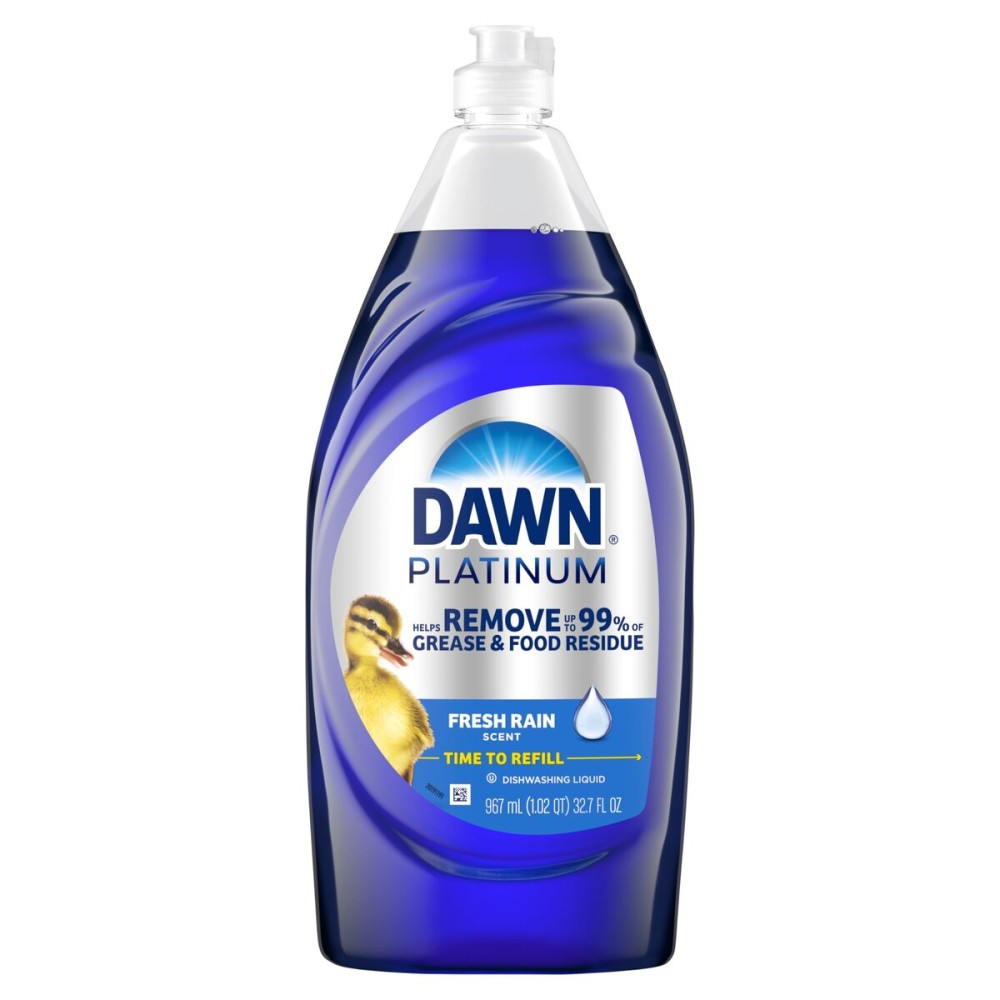 Dawn Platinum Dishwashing Liquid, Fresh Rain Scent, 32.7 fl oz