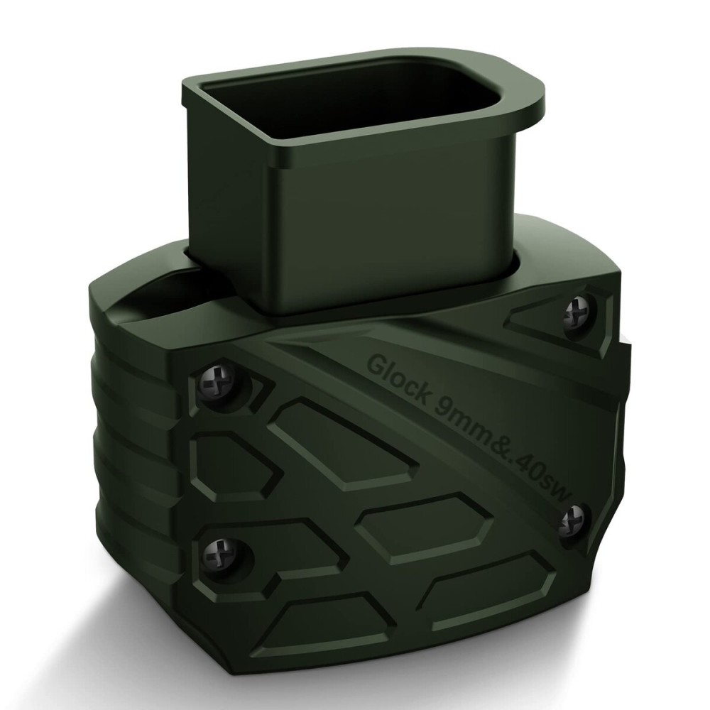 Ludex Magazine Speed Loader for Glock 9mm/.40.Fits Glock 17,18,19,22,23,24,26,27,34,35,45 and 47-Army Green