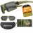 HTS HUNTERSKY Q37 anti-fog polarized Tactical hunting Shooting sunglasses Military Grade Ballistic Impact Protection eye pro army Glasses, Motorcycle riding running driving Range