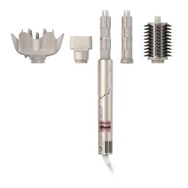 Shark HD435 FlexStyle Air Styling & Drying System, Powerful Hair Blow Dryer & Multi-Styler with Auto-Wrap Curlers, Curl-Defining Diffuser, Oval Brush, & Concentrator Attachment, Stone