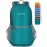 ZOMAKE Ultra Lightweight Hiking Backpack 20L, Packable Small Backpacks Water Resistant Daypack for Women Men(Lake Green)