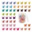 50 Packs Assorted Color Butterfly Hair Clips, Beautiful Mini Butterfly Hair Clips Hair Accessories for Women and Girls (Gradient Colors)