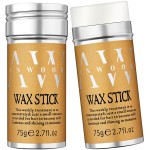 Hair Wax Stick, 2PCS - Wax Stick For Hair Slick Back Stick For Hair Fly Away & Edge Frizz, Easy to Absorb & No White Chips & No-Greasy & Frizz Hair