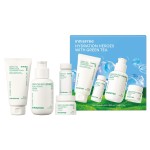 innisfree Hydration Heroes Set with Green Tea, Korean Skincare Kit Featuring Moisturizing Serum, Toner, Cleanser & Cream