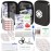 276Pcs First-Aid Kit Emergency-Kit Home-Car - First Aid Kits Emergency Kit Home Essentials for Dorm Room First-Aid Kit Emergency Necessities for Boat Hiking Skating, Black YIDERBO