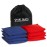 SPORT BEATS Cornhole Bags Set of 8 Regulation Weight & Size Includes Carry Case Red & Navy Blue