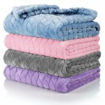 Frienda 4 Pcs Baby Fuzzy Blanket Fluffy Baby Blanket for Boys Girls Soft Warm Infant Newborn Toddler Receiving Nursery Bed Supplies, 32 x 24 Inch(Elegant Color)