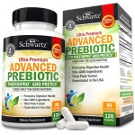 Advanced Prebiotics for Digestive Health - Fast Acting Gut Health Supplement with Clinically Validated Prebiotics for Women & Men for Healthy Gut Flora Bloating & Immune Support - 2 Month Supply