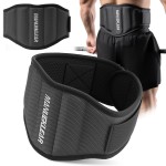 MANUEKLEAR Gym Weight Lifting Belt Weight Lifting Workout Weightlifting Powerlifting Belt for Men Women - 7.5inch - Bodybuilding Fitness Back Support for Cross Training, Squats, Lunges