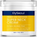 ElySeoul Korean Neck Cream for Firming & Tightening: Neck & Chest Anti-Aging Treatment for Crepey Sagging Skin & Wrinkles