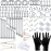 120PCS Body Piercing Kit Nose Stud Piercing Kits for All Body Piercings Stainless Steel Jewelry with 12G 14G 16G Piercing Needles for Ear Cartilage Tragus Nose Septum Lip Nipple Belly Button