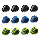Booms Fishing RS3 Fishing Rod Wrap Pole Straps, Assorted Colors 9.6 12pcs
