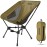 MARCHWAY Lightweight Folding Camping Chair, Portable Foldable Compact for Outdoor Camp, Travel, Beach, Picnic, Festival, Hiking, Backpacking, Supports 330Lbs (Khaki)