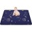 50x50 Play Mat for Playpen Foldable Baby Play Mat Large Tummy Time Mat, Non Slip Washable Baby Play Mats for Floor, Portable Travel Baby Crawling Mats for Toddlers and Infants