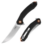 CJRB Folding Knife Gobi (J1906) AR-RPM9 Powder Steel G10 Handle Pocket Knife EDC Knife Black