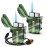 Torch 2 Pack Windproof Outdoor Gas Lighter - Adjustable Jet Flame, Fireplace, Fireworks, Grill, Camping, BBQ - Gifts for Men (Camo+Camo) (Without Butane)