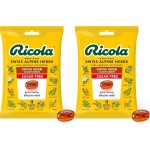 Ricola Sugar Free Original Natural Herb Cough Drops, 19 Count, Cough Suppressant & Throat Relieving Drops with Naturally Sourced Menthol - Pack of 2