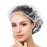 Auban 30PCS Disposable Shower Caps, Plastic Clear Hair Cap Large Thick Waterproof Bath Caps for Women, Hotel Travel Essentials Accessories Deep Conditioning Hair Care Cleaning Supplies(17.3)