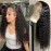 Deep Wave Human Hair Wig - Lace Front, 180% Density, Curly, Wet & Wavy, 13x4 HD Lace Frontal, 18 Inch Glueless, Pre Plucked