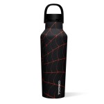 Corkcicle Sport Canteen - Keeps Beverages Cold 25 Hours - Triple Insulated Stainless Steel - Screw-On Lid - Reusable Bottle - Summer Drinkware Gift - Keeps Drinks Ice Cold - 20 oz - Spider-Man
