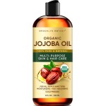 Brooklyn Botany Cold-Pressed Organic Jojoba Oil | for Skin, Hair and Face | 8 Fl Oz | 100% Pure and Natural | Carrier Oil for Essential Oils, Aromatherapy and Massage | Hexane Free