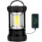 Camping Lantern 3000LM, LED Lanterns for Power Outages with 4400mAh Phone Charger, Impact-Resistant Rechargeable Lantern, 5 Light Modes Waterproof Lantern for Hurricane Emergency(Black)