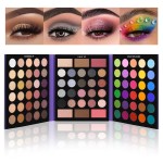 UCANBE Pretty All Set Eyeshadow Palette Pro 86 Colors Makeup Kit Matte Shimmer Eye Shadow Highlighters Contour Blush Powder All In One Makeup Pallet Holiday Christmas Valentine\'s Day Gift Set