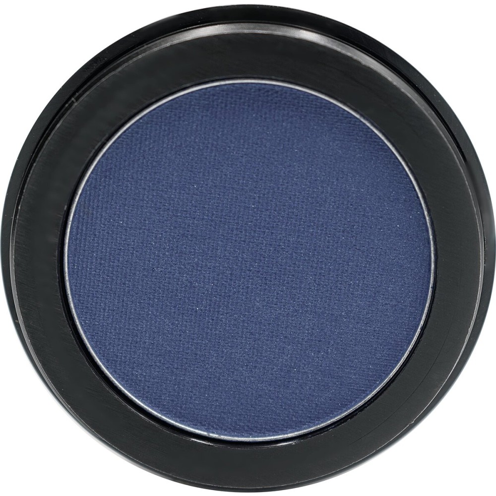 Pure Ziva Matte Cerulean Cobalt Deep Royal Navy Blue Pressed Powder Single Vegan Eyeshadow; Talc, Paraben & Cruelty Free
