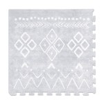 Lillefolk Baby Play Mat for Floor - 6x6ft Gray | Soft Non Toxic Premium EVA Foam Tiles for Tummy Time, Crawling & Playroom - Waterproof for Hard Floors Mat for Babies & Toddlers (9 Tiles)