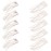Chinco 24 Pcs Double Grip Hair Clips Metal Snap Clips Women Barrettes for Hair Making, Salon Supplies(Beige,2 Inch)