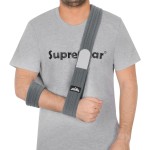 supregear Arm Sling, Adjustable Arm Support Strap, Lightweight Shoulder Immobilizer for Injured Elbow, Broken Collarbone, Torn Rotator Cuff, Dislocation or AC Separation, Left Right, Men Women