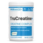PEScience TruCreatine+ Creatine Monohydrate Powder Plus Epicatechin, Micronized Creapure Creatine for Women & Men, Supports Muscle Growth, Strength & Recovery, Cognition, 90 Servings, Unflavored