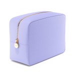 Embla Makeup Bag Travel Cosmetics Pouch and Toiletry Bag, Nylon Zipper Pouch Purse, Cute Make Up Organizer Storage Tote for Women Girls, Waterproof Travel Skincare Case, Large Makeup Bags, Lilac