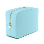 Embla Makeup Bag Travel Cosmetics Pouch and Toiletry Bag, Nylon Zipper Pouch Purse, Cute Make Up Organizer Storage Tote for Women Girls, Waterproof Travel Skincare Case, Large Makeup Bags, Cotton Candy