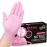 SwiftGrip Pink Nitrile Gloves, 3-mil, Industrial Gloves Disposable Latex Free, for Cleaning & Esthetician, Rubber Powder-Free, 100-ct Box (Large)
