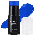 MEICOLY Royal Blue Face Body Paint Stick(1.06 Oz),Scary Clown Makeup,Waterproof Blue Eye Black Baseball/Softball/Football,Face Paint Stick for Halloween,Smurf Mystique Cosplay,Avatar SFX Makeup