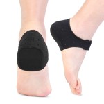 Thicker Heel Cushion Cups for Heel PainUpdated Version, Plantar Fasciitis Heel Spur Relief Products, Heel Supports Inserts, Heel Protectors for Pressure Sores
