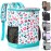 Wolka Cooler Backpack 30 Cans,Portable Backpack Coolers Insulated Leak Proof,Waterproof Soft Sided Cooler Bag for Travel,Beach,Camping,Picnic,Lunch Backpack for Women (Water Elf)